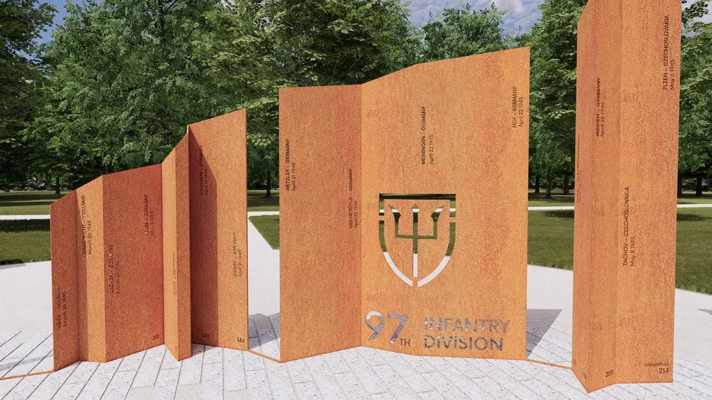 Osvoboditelům z 97. pěší divize věnuje Plzeň nový pomník, hotový bude do Slavností svobody