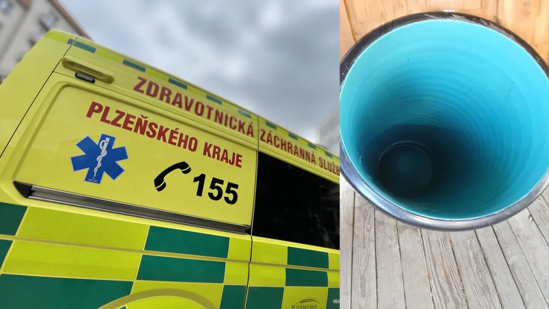 Dvanáctiletý chlapec se zasekl uvnitř tubusové skluzavky na hřišti. Utrpěl vážné poranění a hasiči ho museli vyprostit