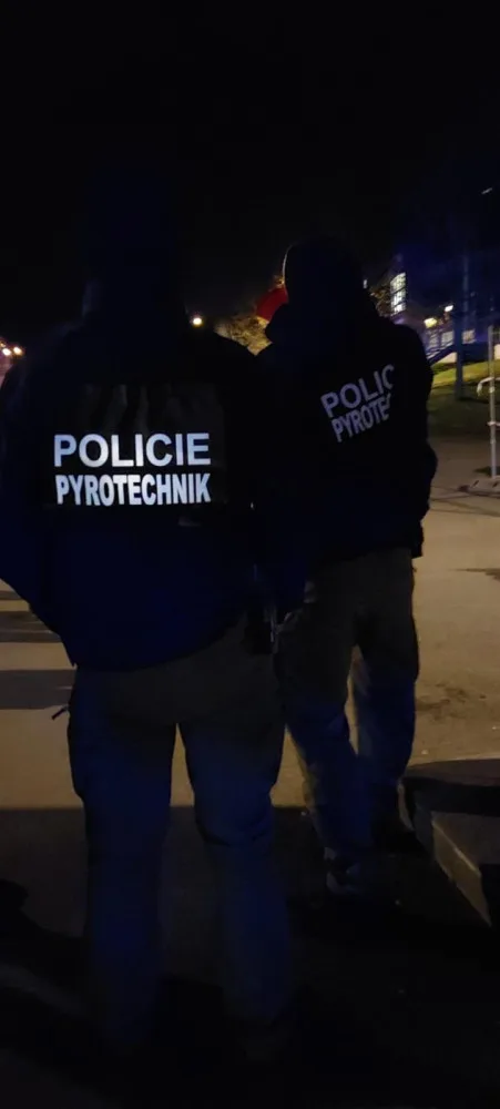 Policejní zásah u kampusu ŽČU