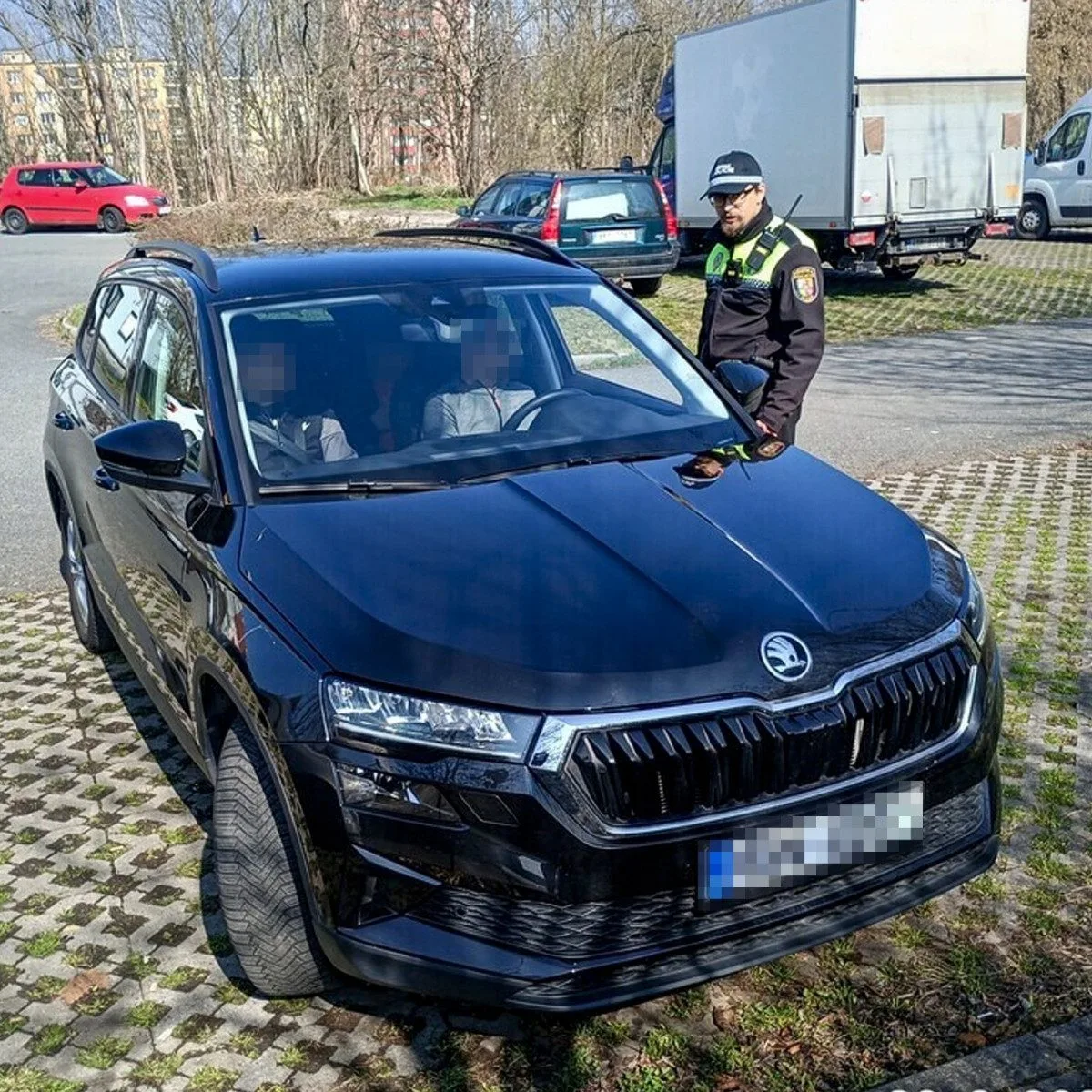 Rychlost překročil i tento vůz