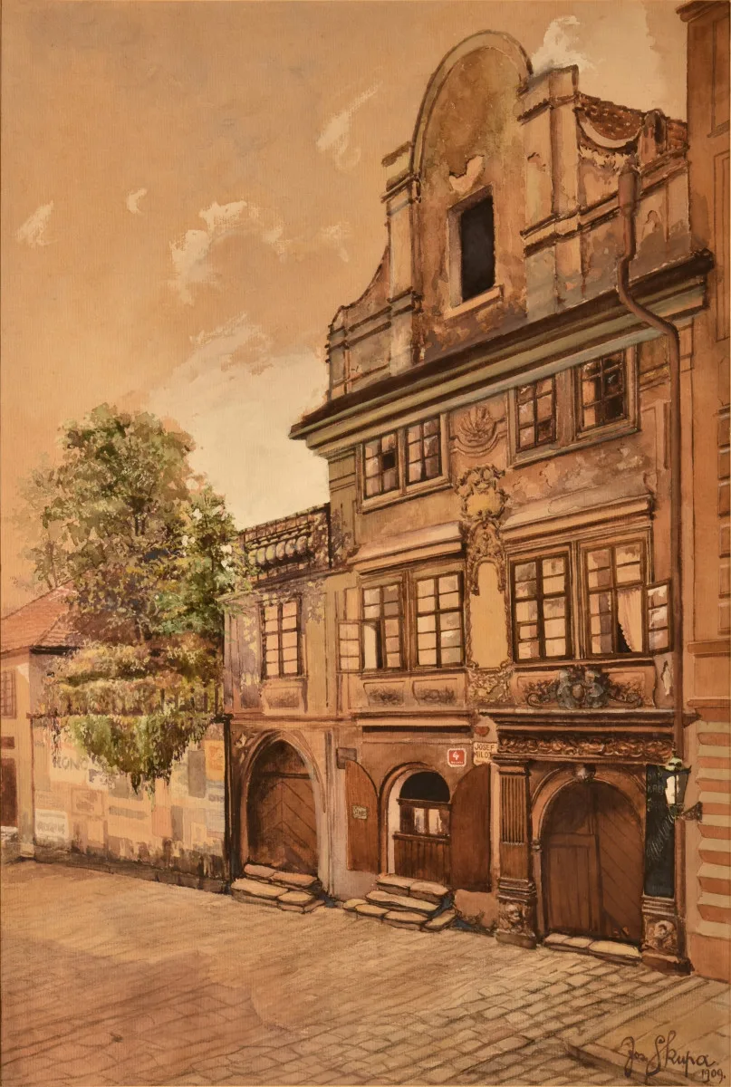 Josef Skupa, Gerlachovský dům, 1909, ZČG