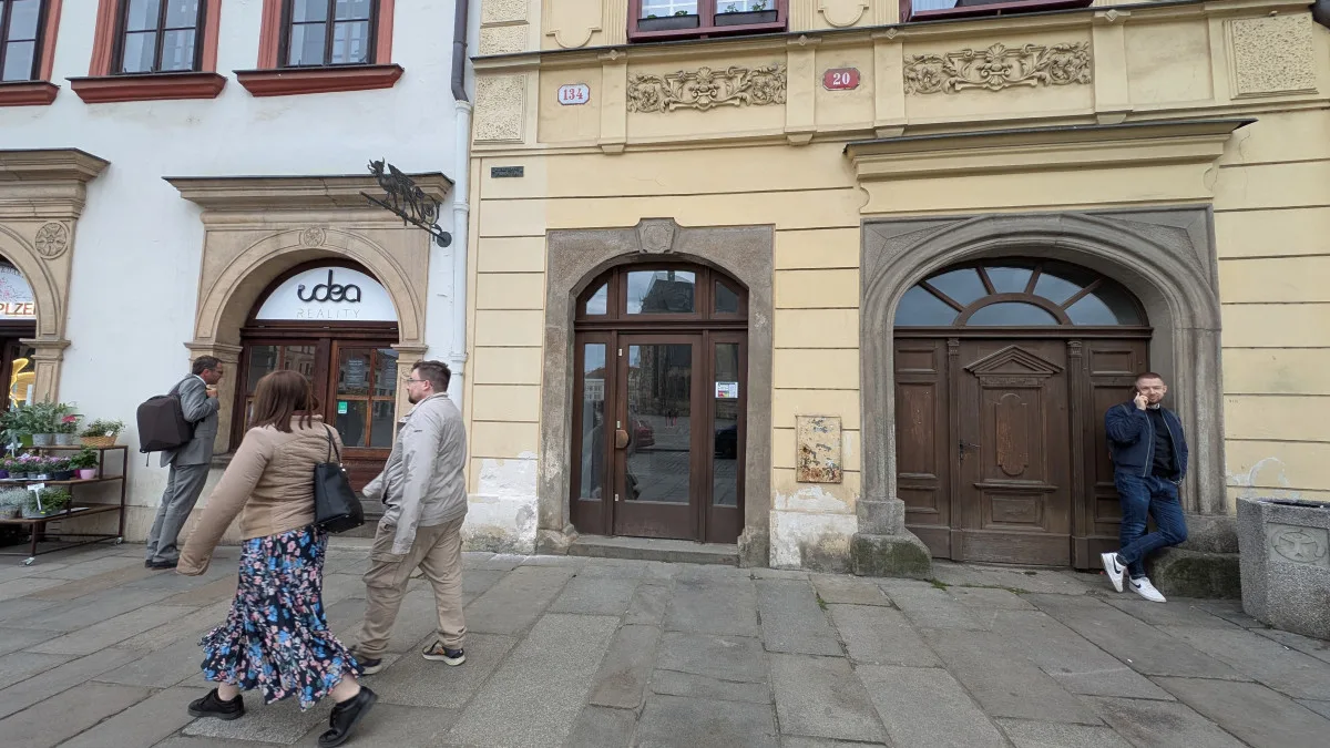 Prostory jsou teď prázdné