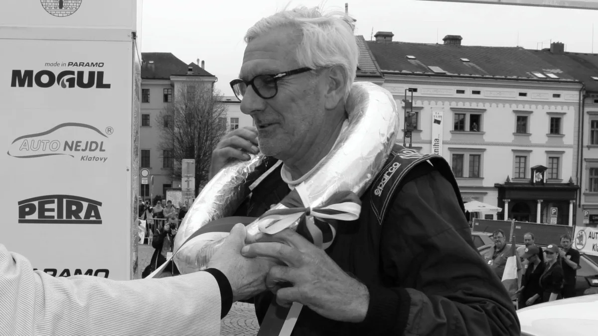 Zemřel V. C. Jensen, slavný závodník a rallye šampion, poslední závod jel na Klatovsku
