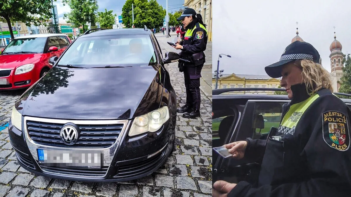 Policie řidič doklady