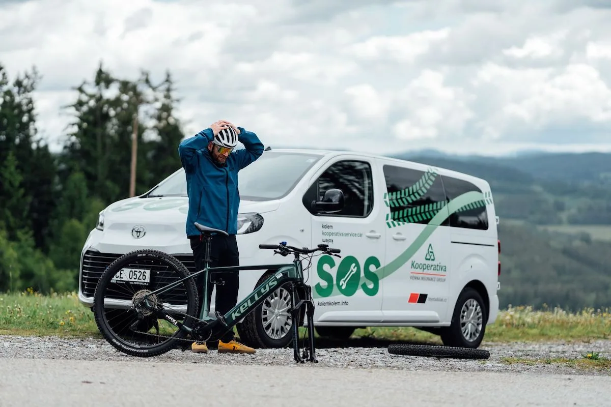 Lipno jako první zavádí na letní sezónu SOS svozy pro cyklisty