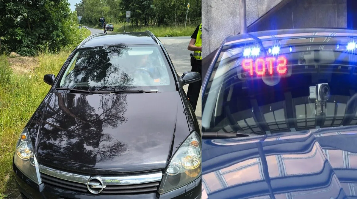 Tento závodník měl na tachometru rychlost 120 km/h na padesátce