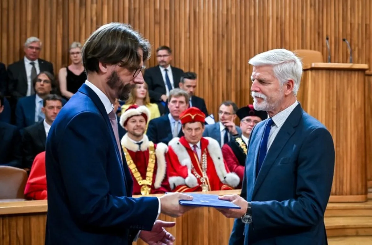 Nového profesora ZČU jmenoval prezident Petr Pavel