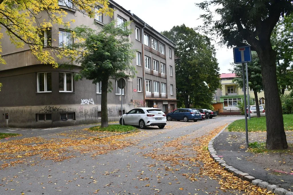 Ulice před opravou