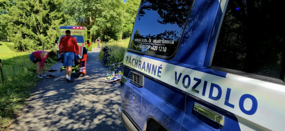 Horská služba na Šumavě o prázdninách zasahovala u 293 případů