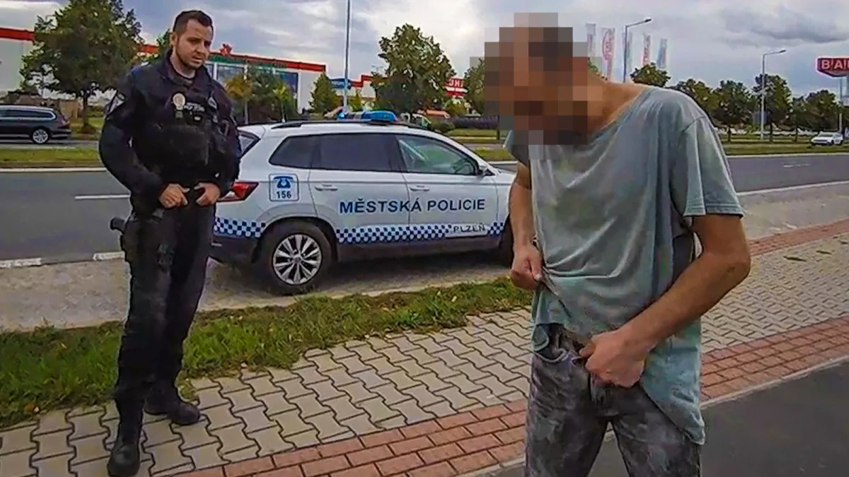 Muž běhal po městě s obnaženým údem a pronásledoval ženu. Nahlásil ho svědek