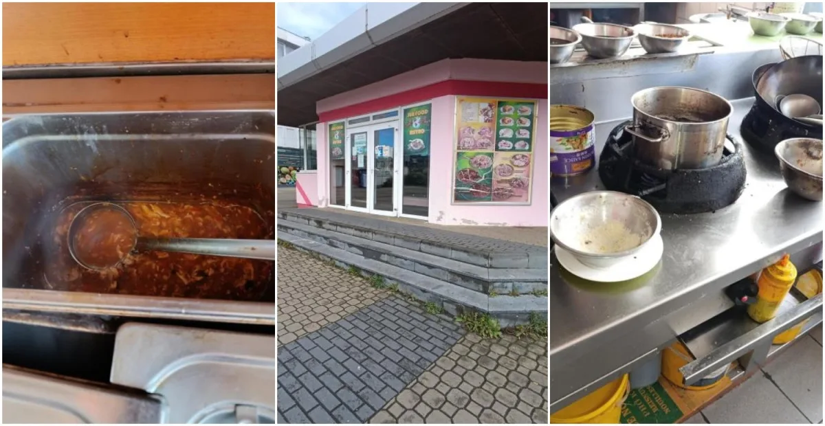 Naprosto nepřijatelná hygiena, inspekce uzavřela asijské bistro před bývalým Priorem