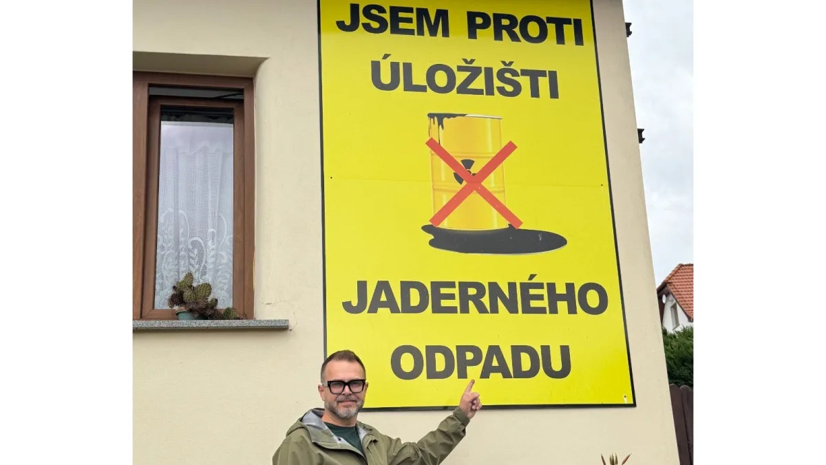 Ne jaderné skládce v Pošumaví! Říká Daniel Kůs lídr Pirátů v Plzeňském kraji