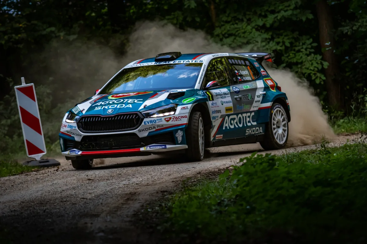 Kopecký vyhrál 1. etapu Rally Pačejov a míří za mistrovským titulem. Foto: Se svolením Rally Pačejov