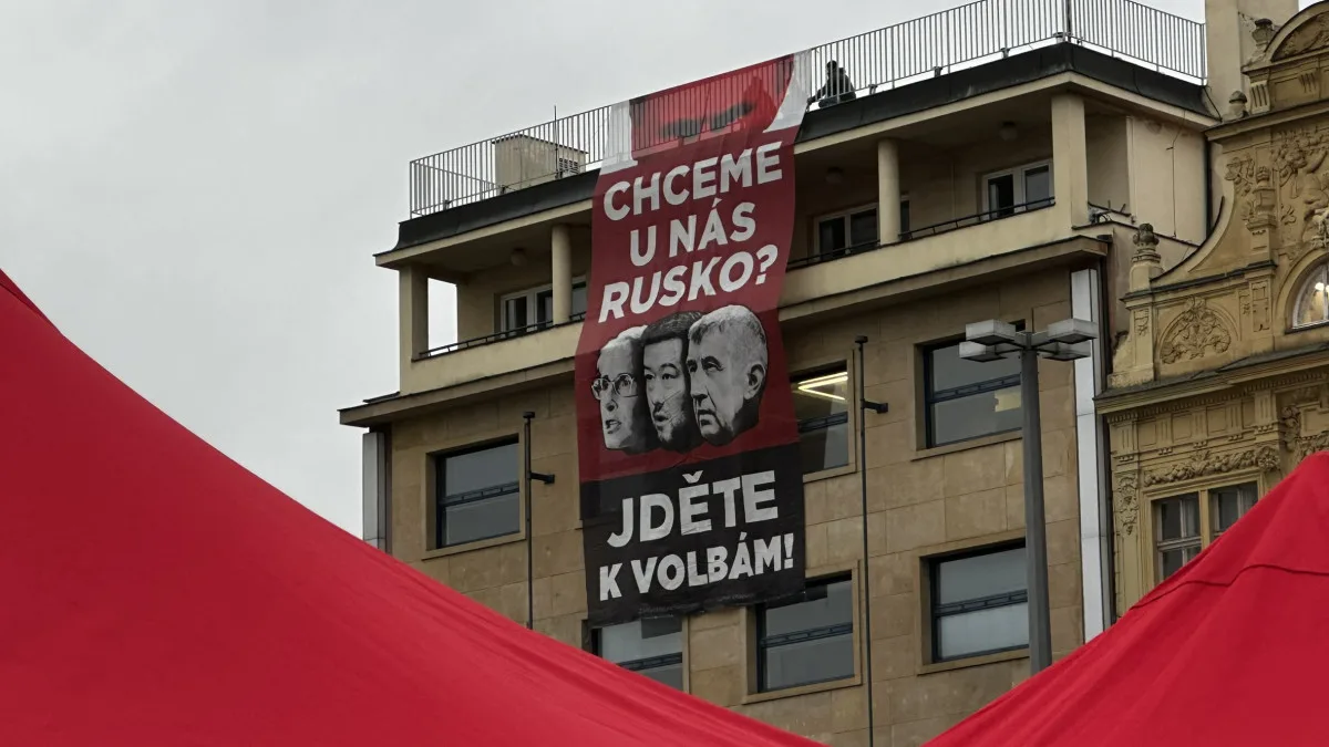 Babiš šel na akci ANO v Plzni do ostrého konfliktu se studenty. Došlo i na Jezulátko