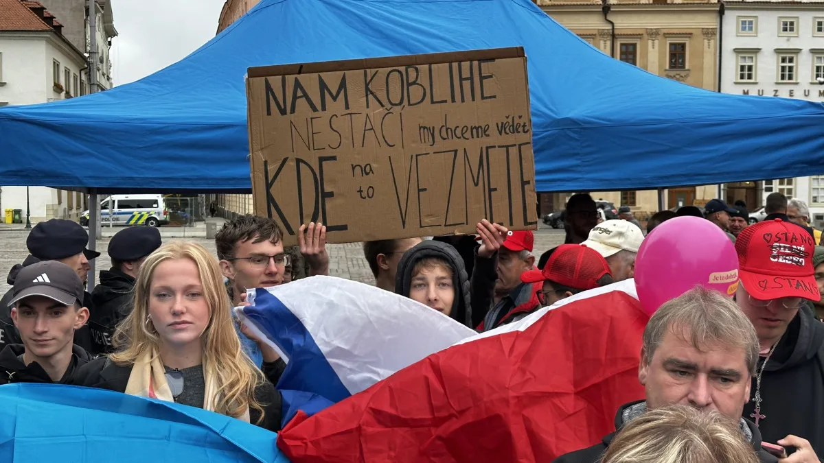 Babiš šel na akci ANO v Plzni do ostrého konfliktu se studenty. Došlo i na Jezulátko