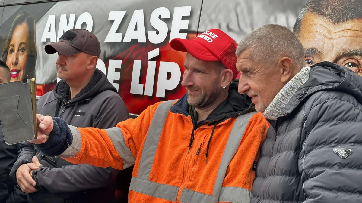 Babiš šel na akci ANO v Plzni do ostrého konfliktu se studenty. Došlo i na Jezulátko
