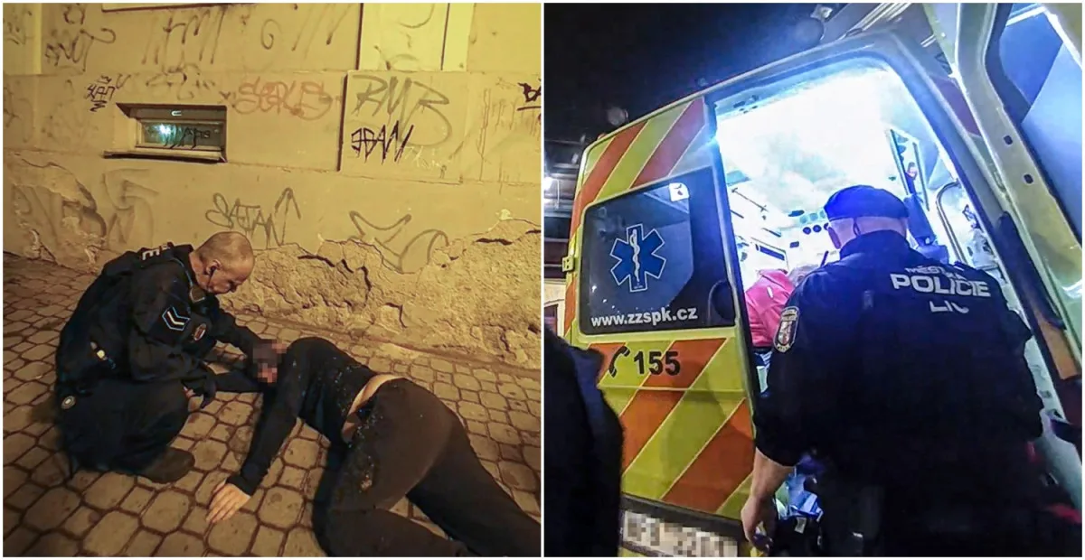 Jeden den a hned dva zachráněné životy opilých nešťastníků, pomohl i mladý svědek