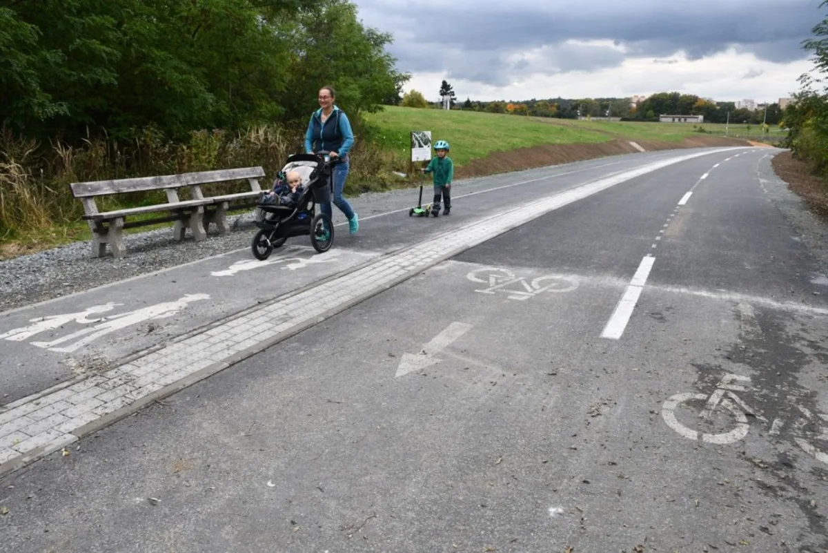 Je hotovo. Plzeň dokončila poslední úsek železniční cyklostezky