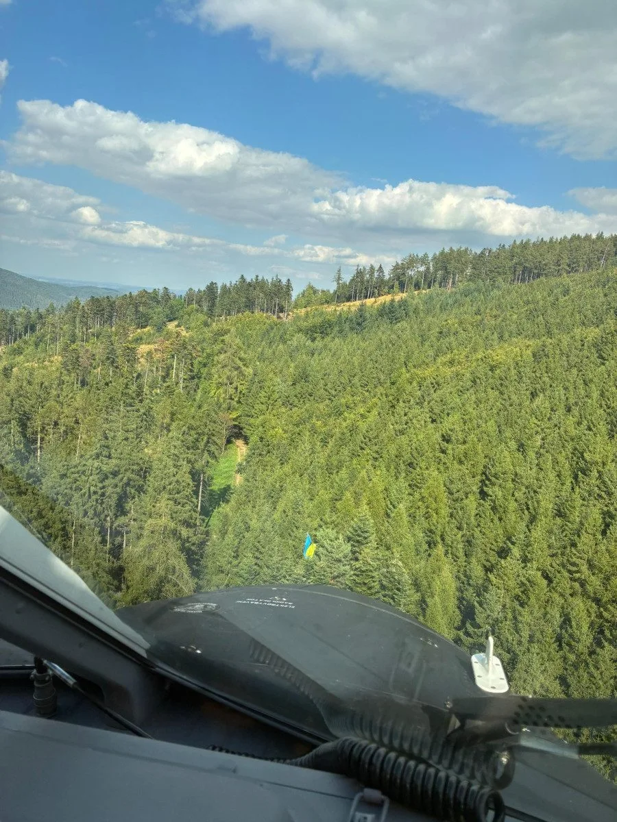 Záchrana paraglidisty v srpnu letošního roku, foto: LZS AČR