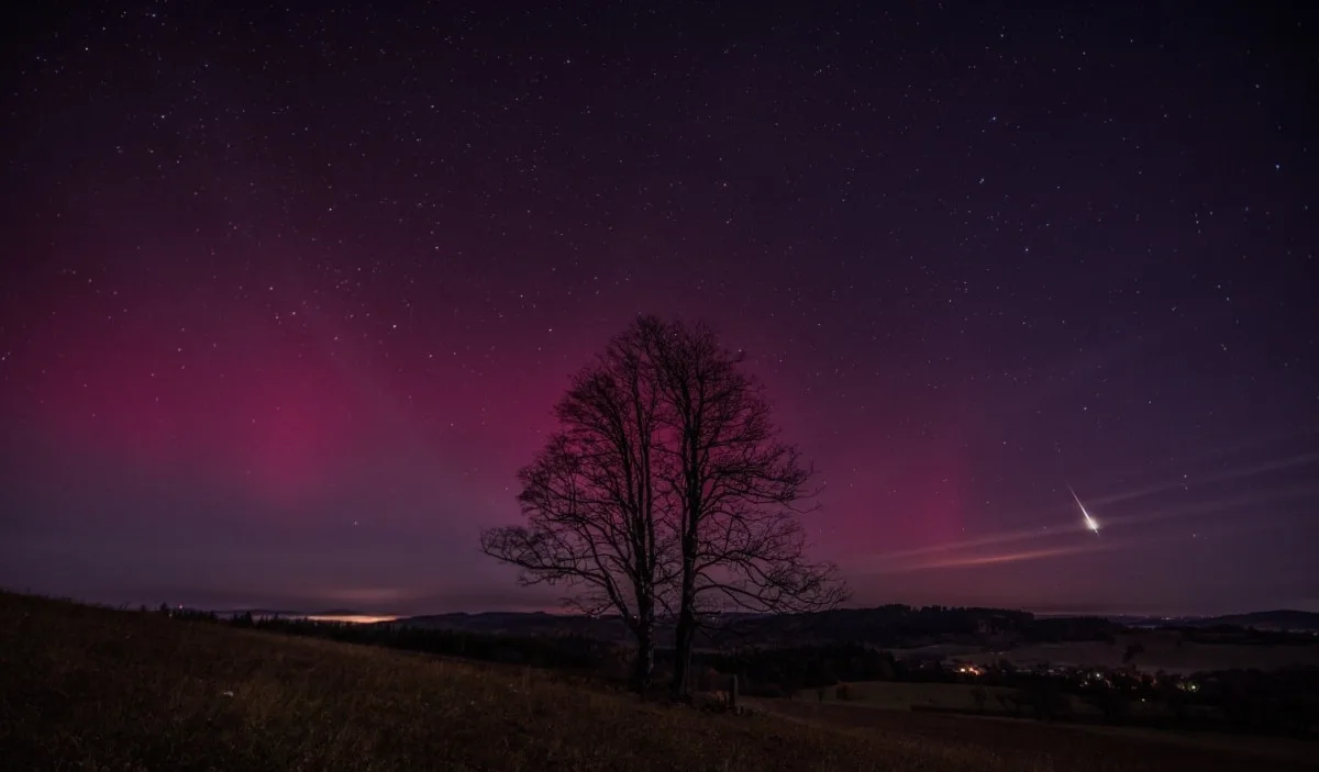 snímek Vladislava Hosnedla z Meteostanice Chotěšov