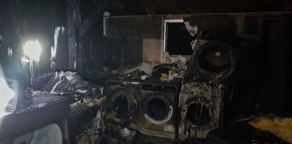 Požár penzionu způsobil škodu za pět milionů, oheň propukl ve skladu prádla