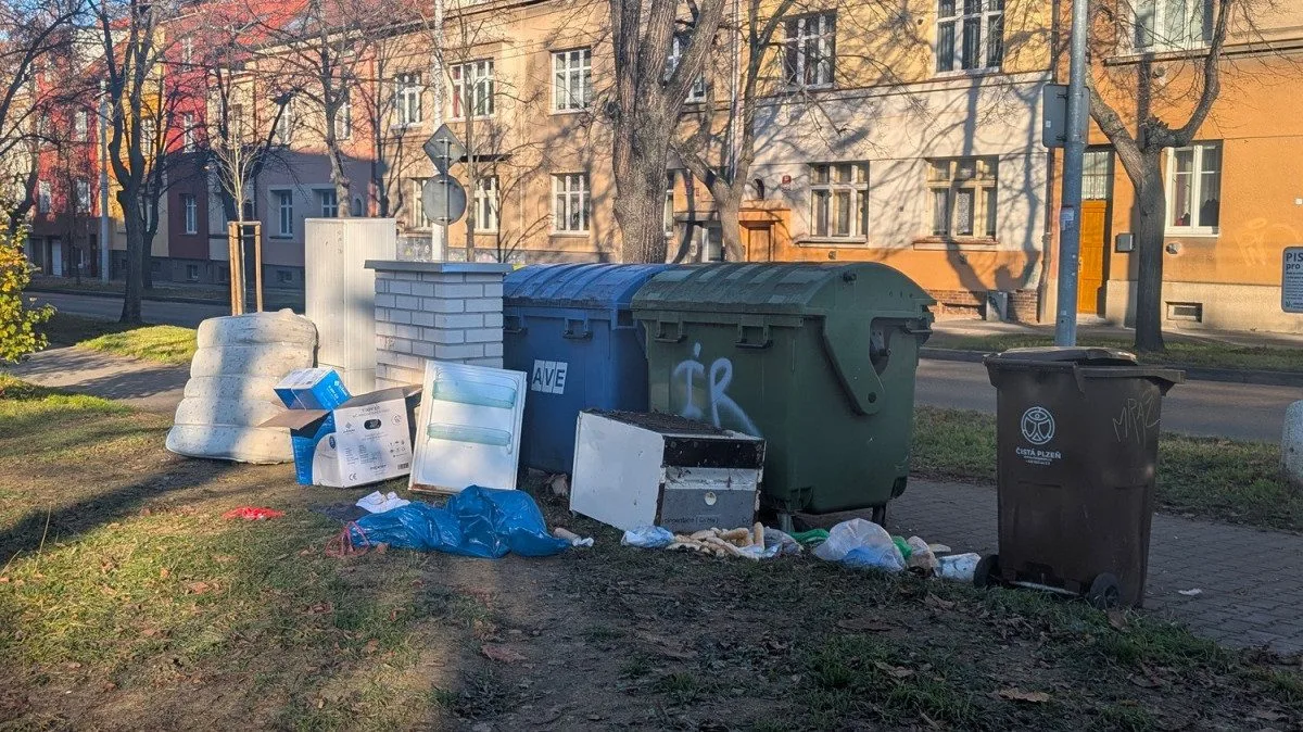 Takto to například vypadalo teď o víkendu na Jižním Předměstí