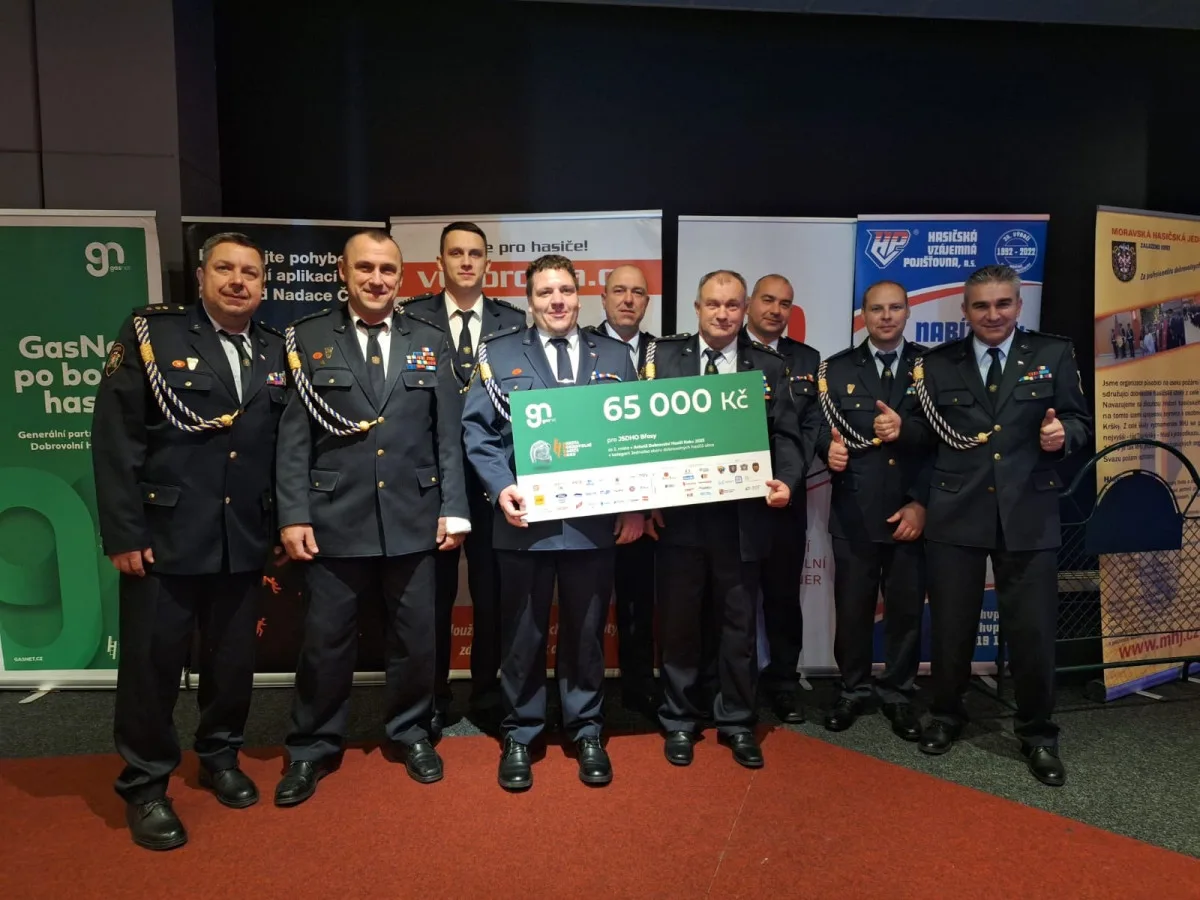 Dobrovolní hasiči z Břas zabodovali v prestižní celostátní anketě
