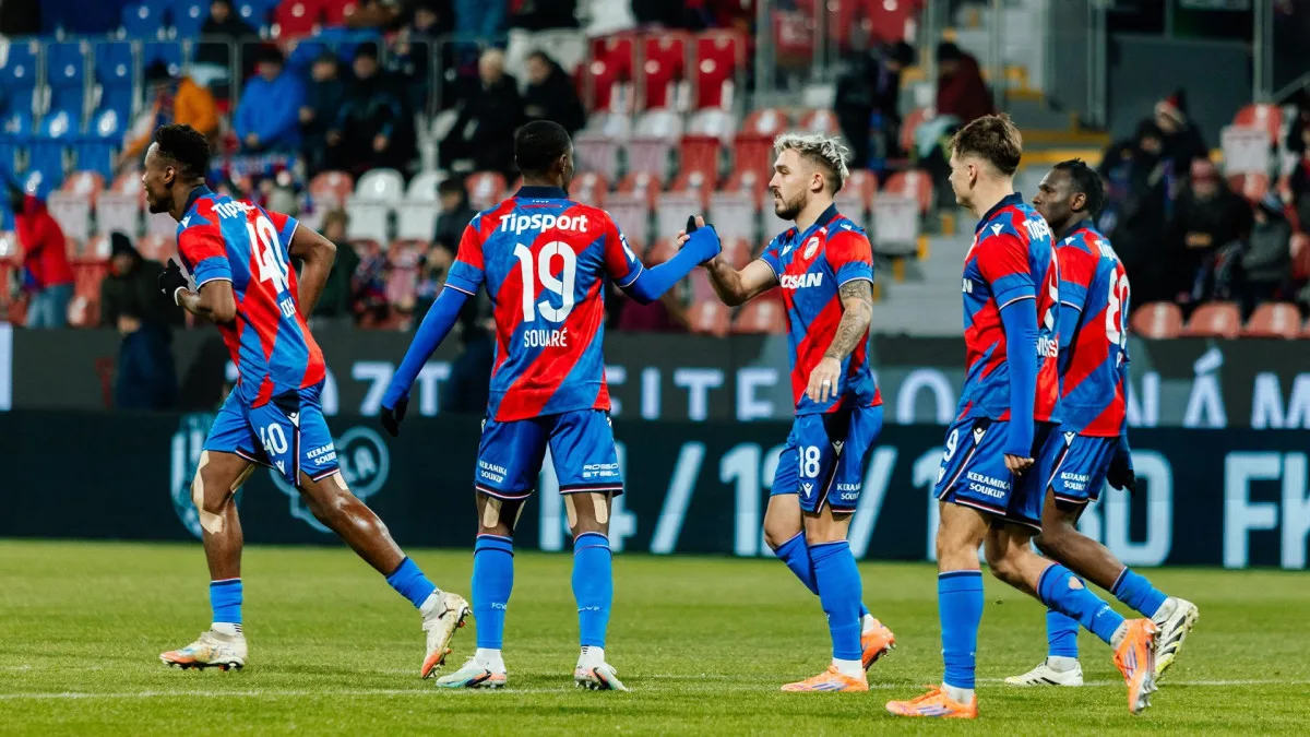 Plzeňští fotbalisté v lize porazili doma oslabenou Mladou Boleslav 2:1
