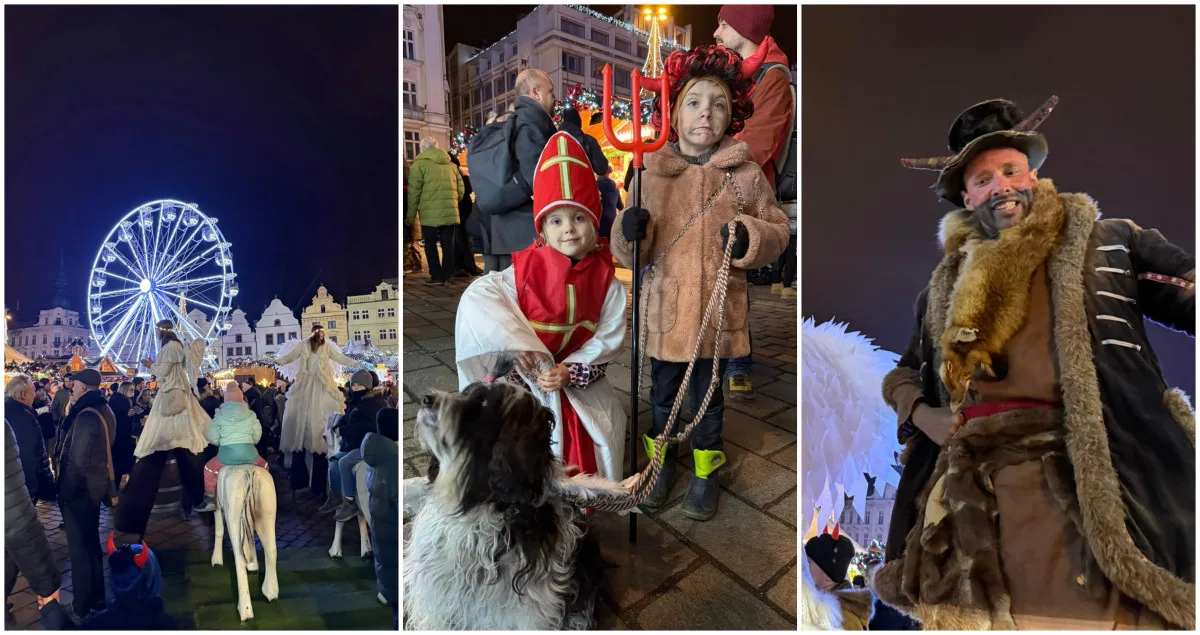 Plzeň trumfla rekord. Na jednom místě se sešlo 222 čertů, andělů a Mikulášů