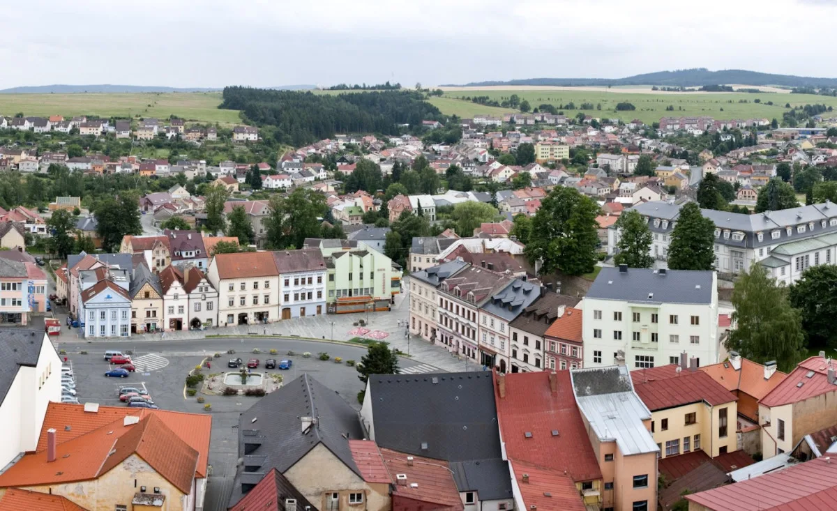 Město Tachov.