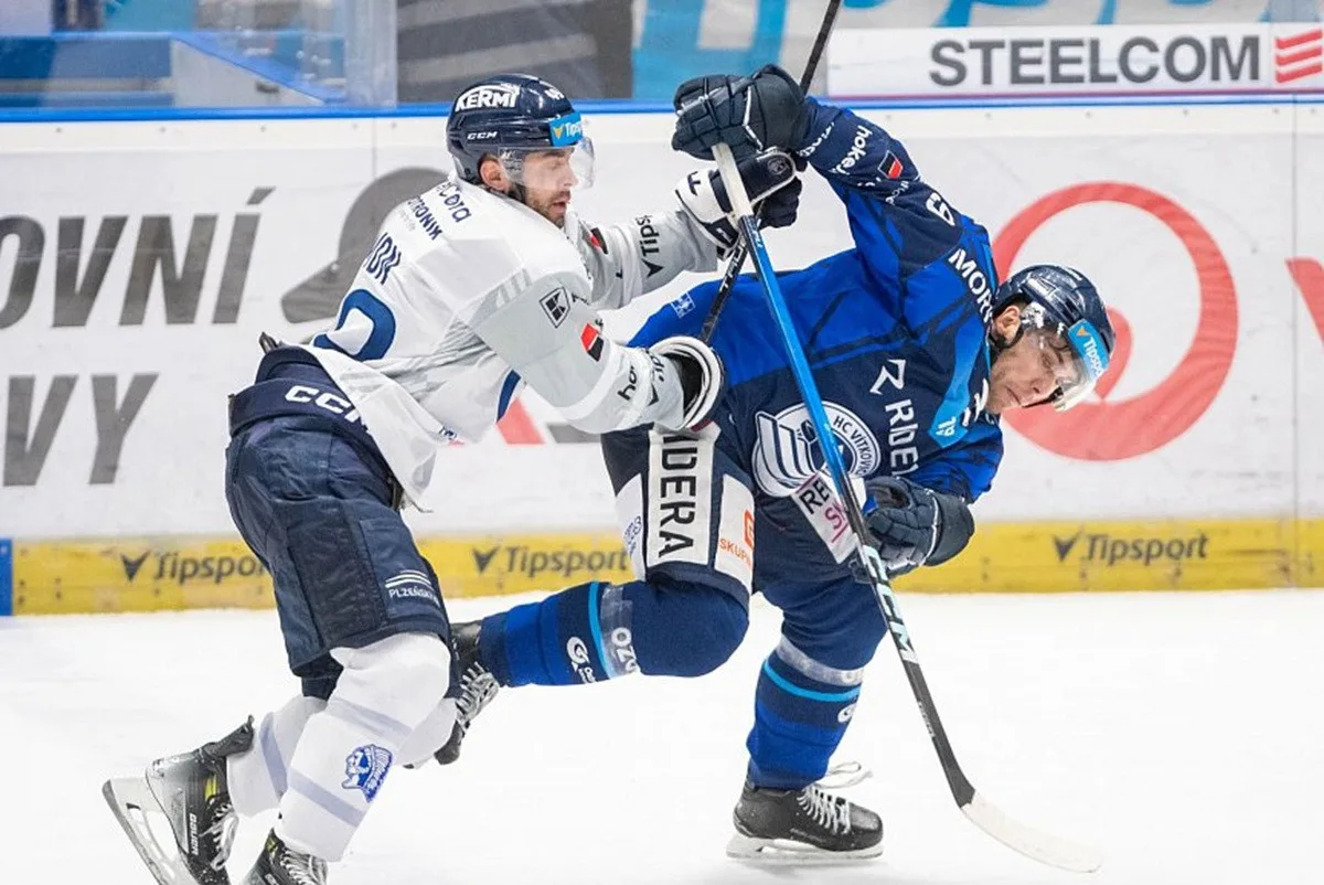 Plzeň vyhrála ve Vítkovicích 6:4, páté vítězství v řadě řídil Filip