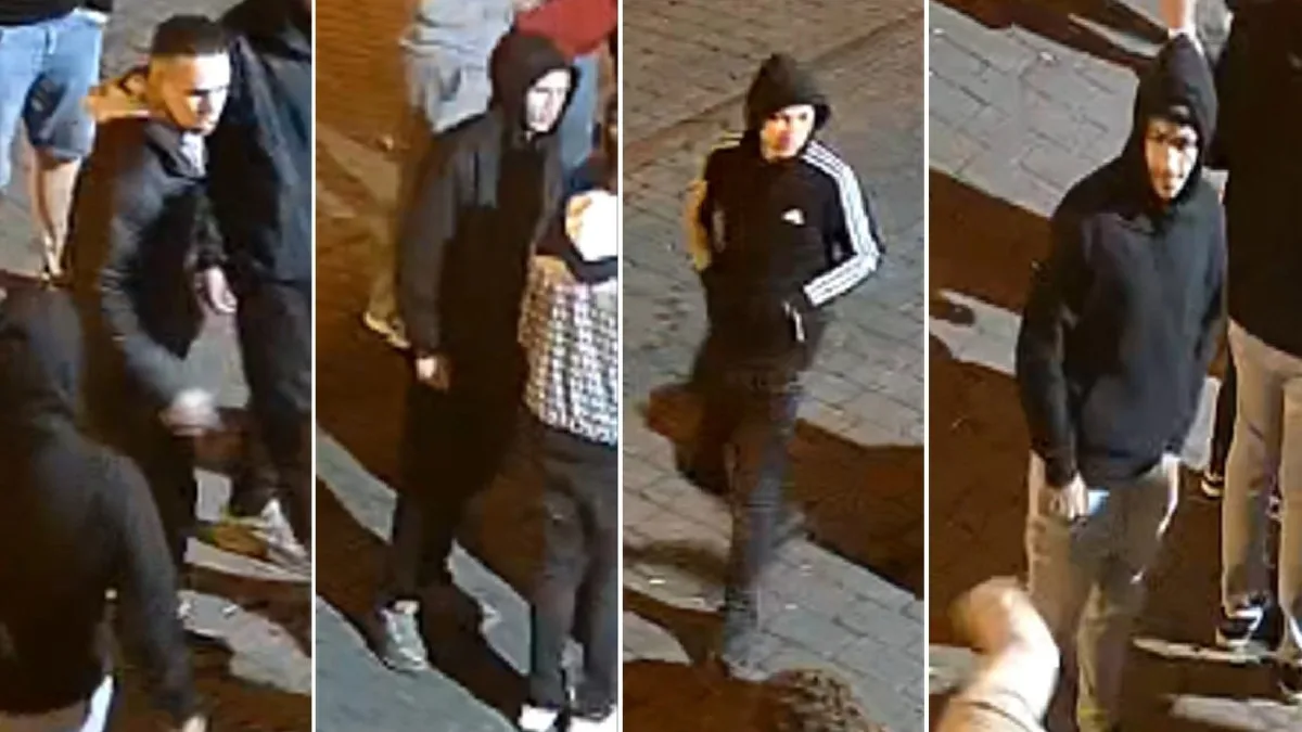Bitka před klubem skončila zraněním. Policie zveřejnila fotografie zájmových osob