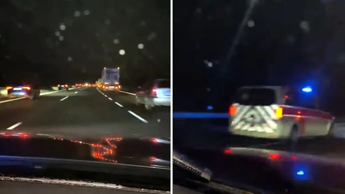 Policie eskortovala po D5 německou sanitku jedoucí pro srdce do Prahy