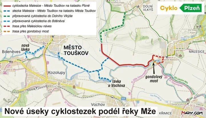 Břehy Mže propojí technický unikát, samoobslužný transbordér bude teprve druhým v ČR