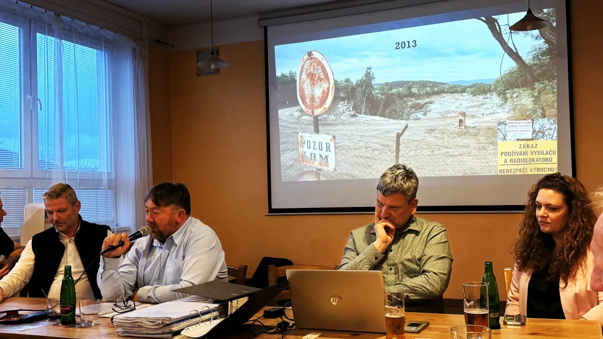 Veřejné projednávání záměru firmy ve Štěnovickém Borku