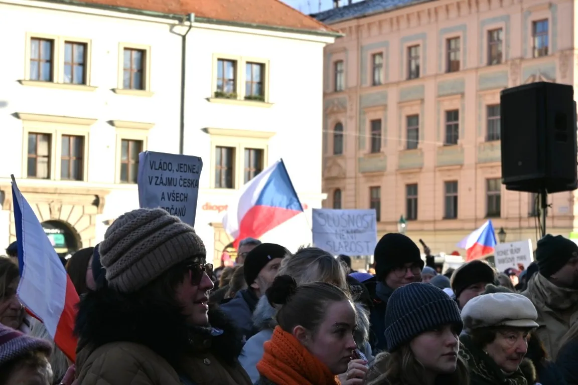 Přerostlé dítě za ministra nechceme, lidé v Plzni vyjádřili prezidentovi podporu