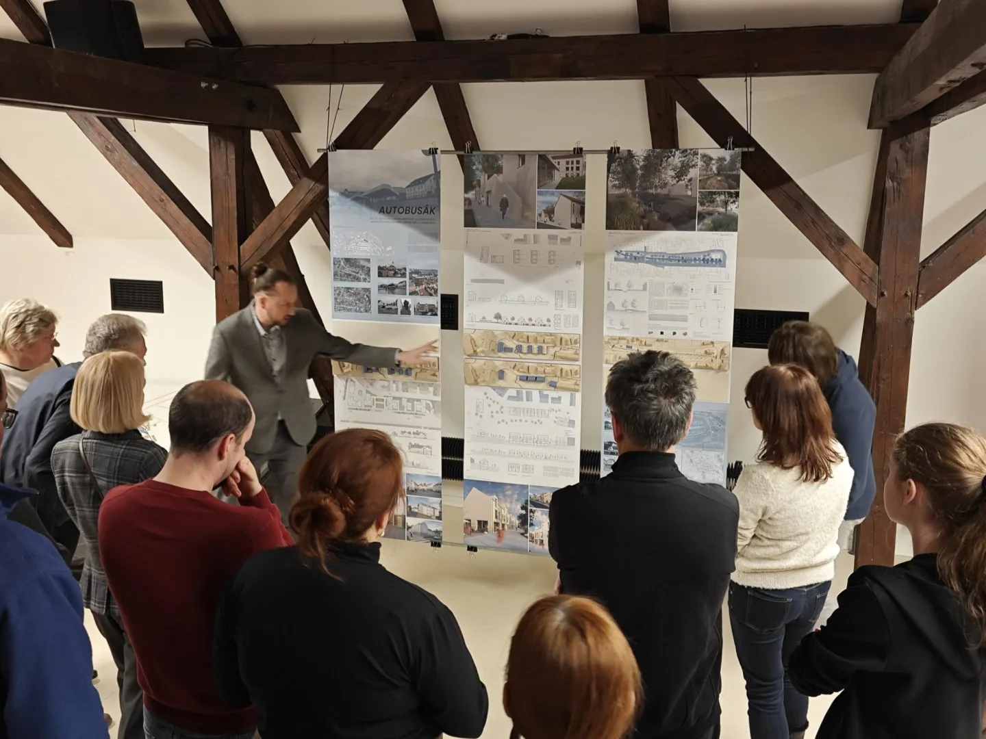 Studenti architektury představili své návrhy na využití bývalé továrny z roku 1884