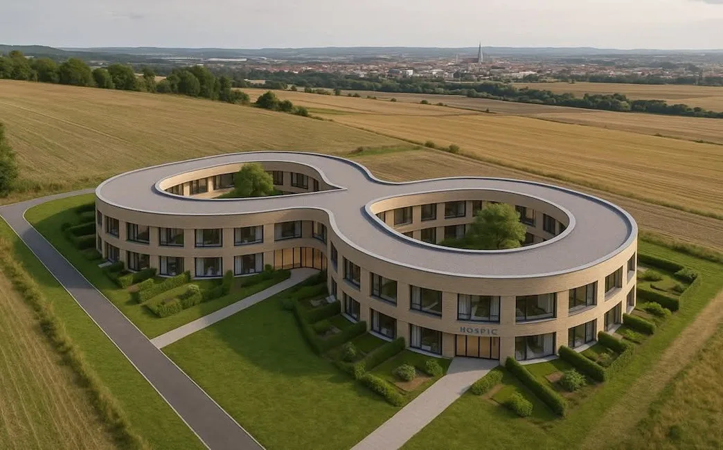 Plzeňský kraj, Plzeň a biskupství připravují stavbu hospice za zhruba 300 milionů