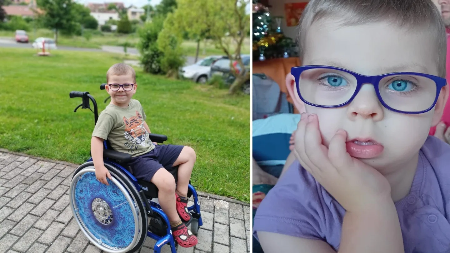 Pětiletý Dominik je unikát. Navzdory 20 diagnózám se učí jazyky i matematiku