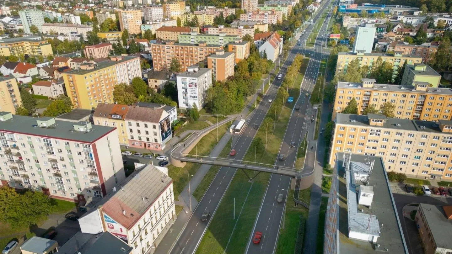 Nová lávka překlene Rokycanskou třídu