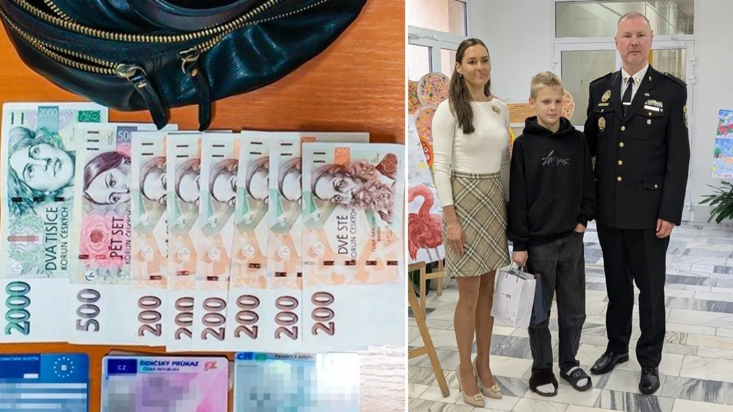Poctivému nálezci přišla podekovat náměstkyně primátora i zástupce velitele městské policie