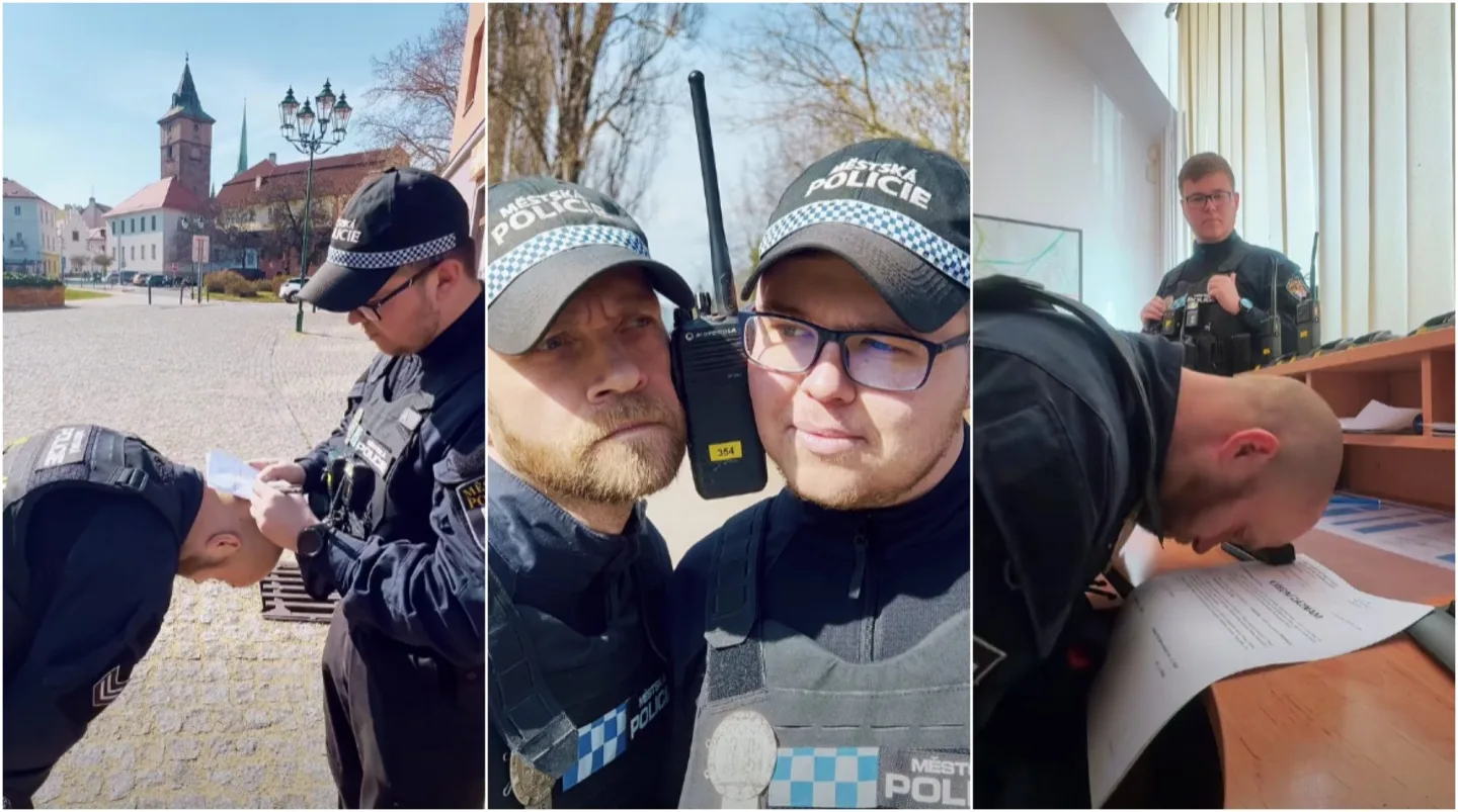VIDEO: Makáme hlavou, městští strážníci baví na internet svými videi