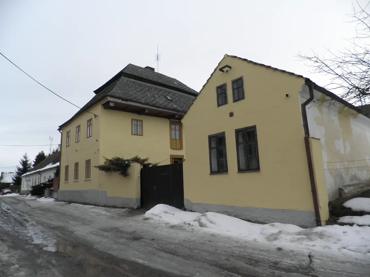 Starý Plzenec dům čp. 84 a výminek čp. 44