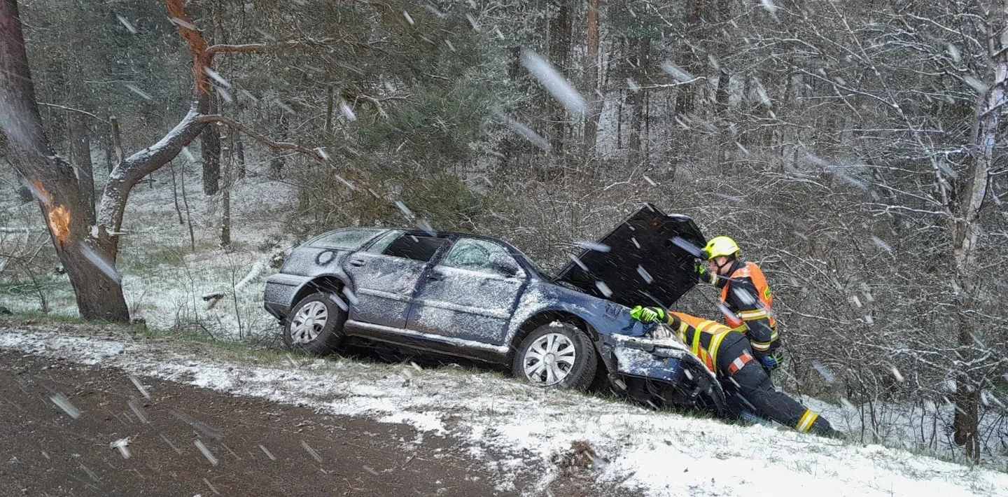 Nehoda u Žilova na severním Plzeňsku