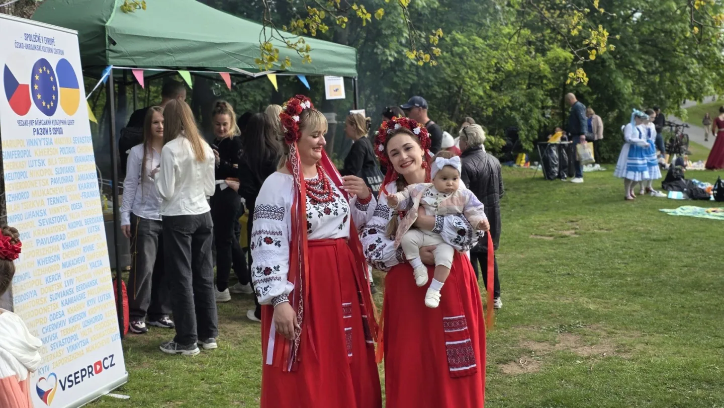Festival Slovanské prameny propojil Čechy a Ukrajince, přišly stovky lidí