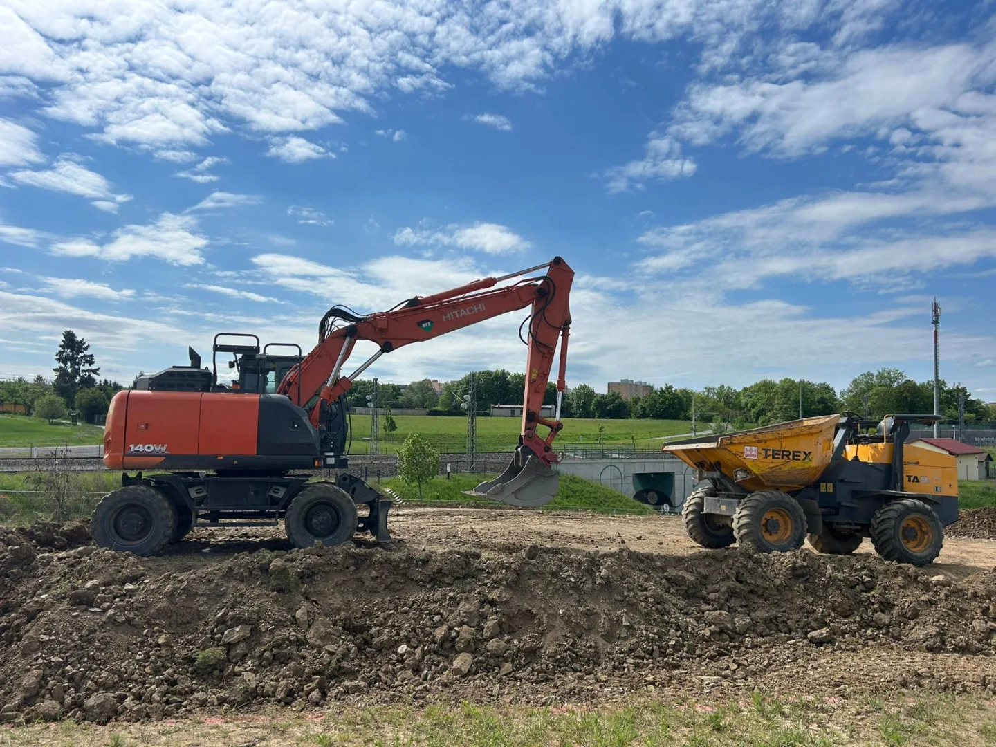 U ejpovického tunelu vzniká sportovní centrum. Posed nabídne vyhlídku i pumptrack