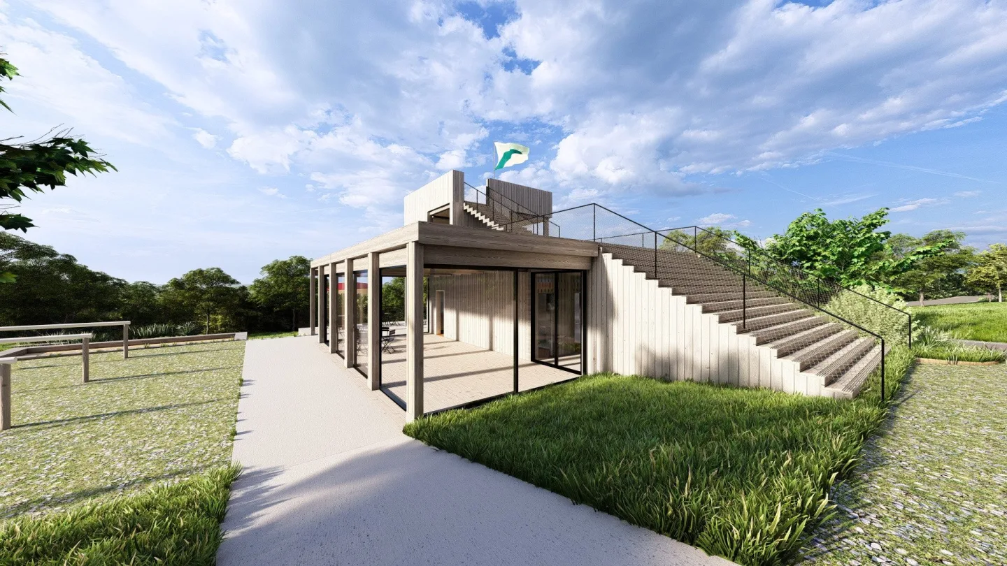 U ejpovického tunelu vzniká sportovní centrum. Posed nabídne vyhlídku i pumptrack