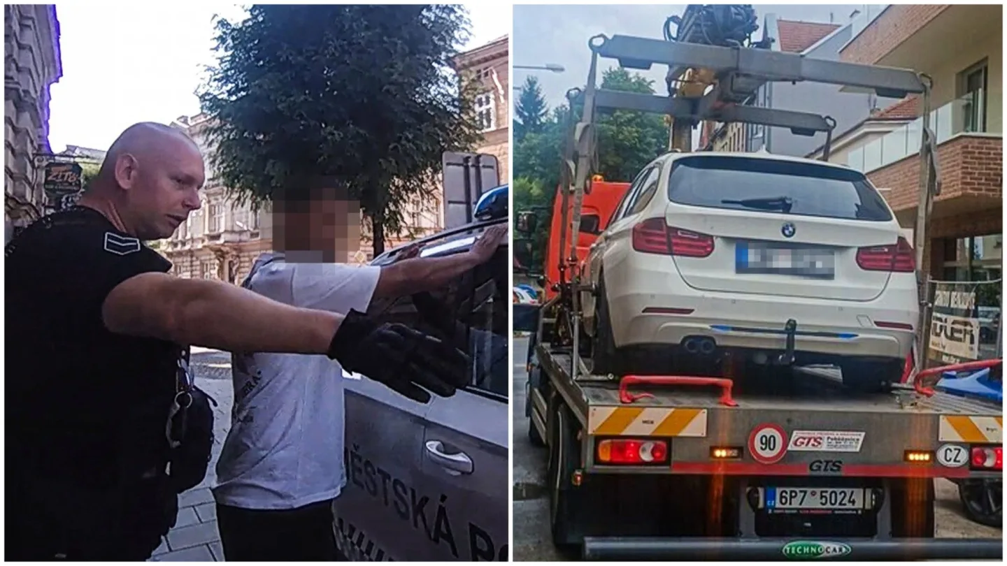 Celostátně hledaní na sebe sami upozornili. Jeden hudbou, druhý zaparkovaným BMW