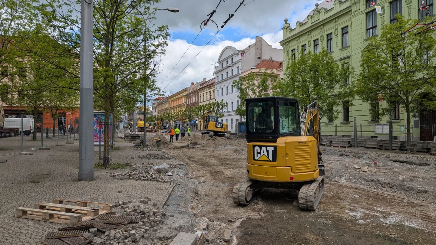 Na Americké třídě se pracuje od poloviny května