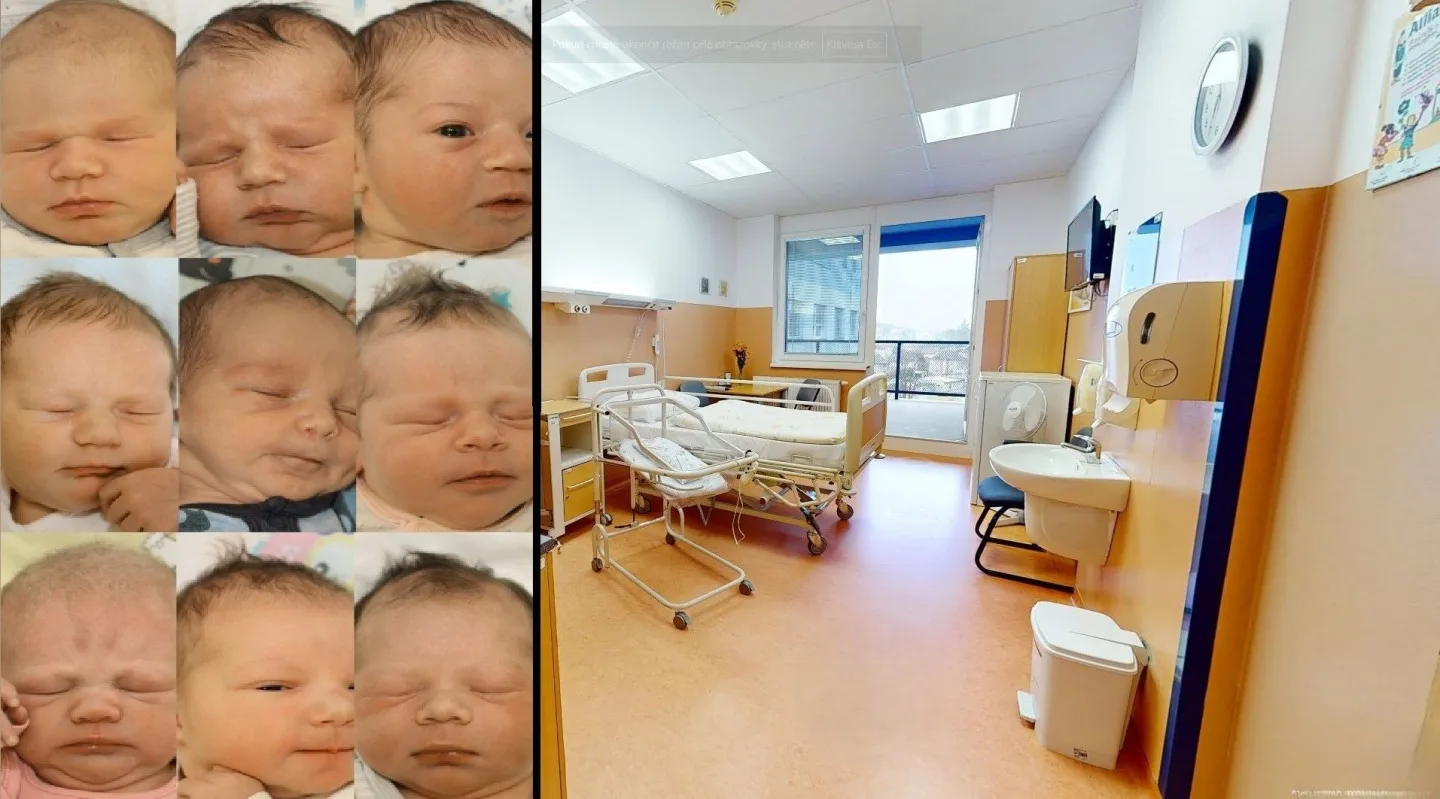 Během silných bouřek se v Klatovské nemocnici narodilo 12 miminek
